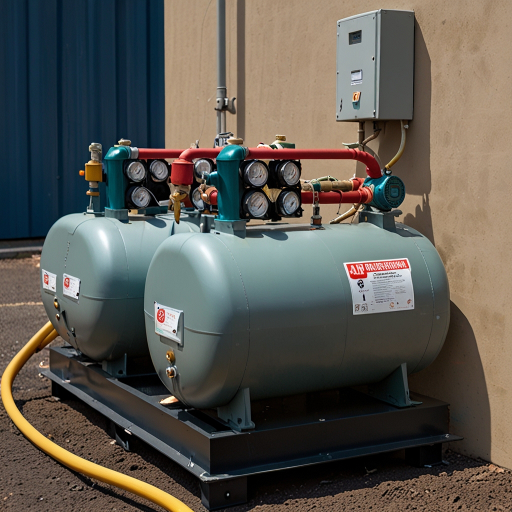 Safe storage practices for DOT-approved recovery cylinders